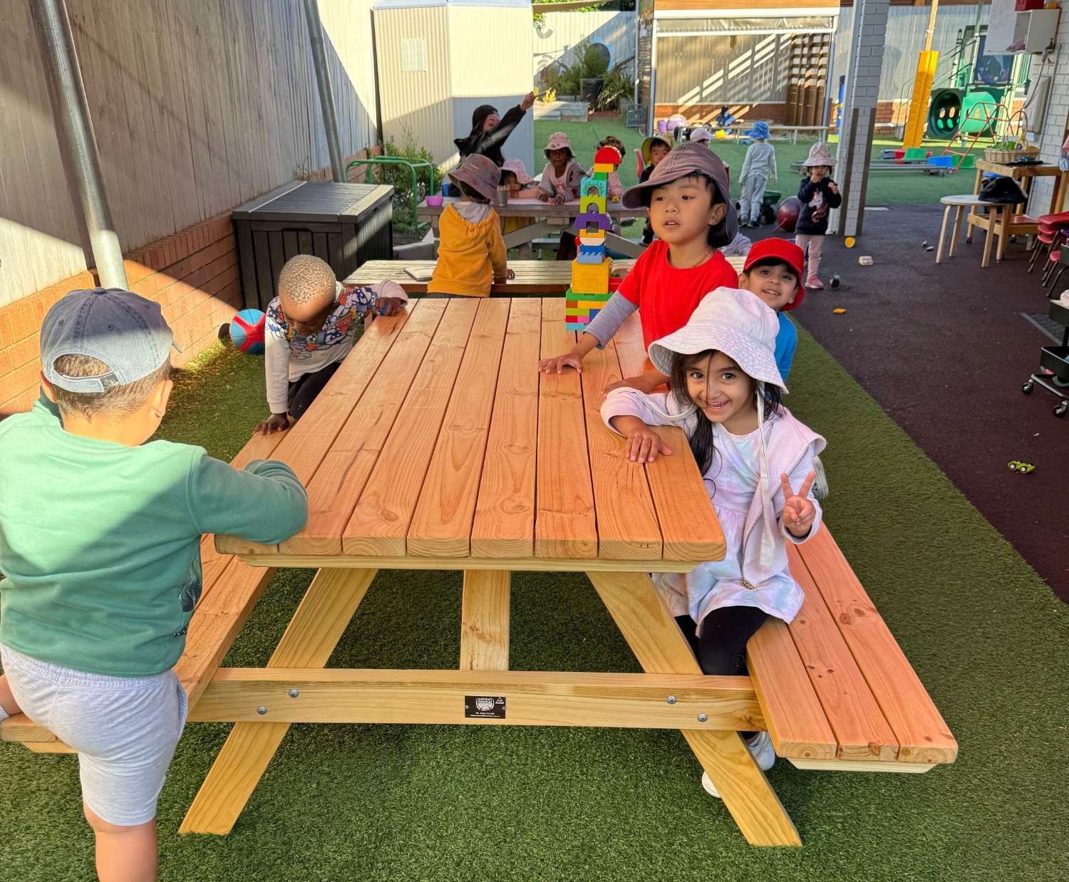 Children Outdoor Picnic Table